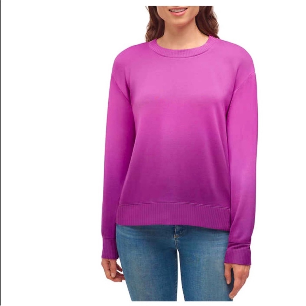 NWT Splendid Ladies Long Sleeve Pullover Top PINK - size XL casual comfy cozy